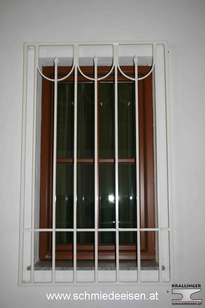 Fenstergitter Stahl Einbruchschutz Schmiedeeisen
