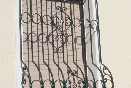 Einbruchsschutz Schmiedeeisen Fenstergitter Stahl