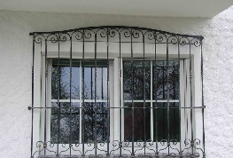 Schmiedeeisen Fenstergitter Stahl Einbruchschutz