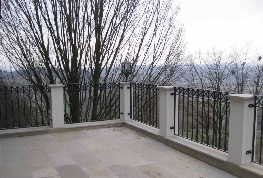 Schmiedeeisen Balkon Geländer Stahl