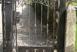 Metall Eisen Eingangstor Gehtor