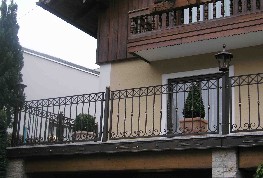 Terrassengeländer Schmiedeeisen Balkon Stahl Geländer