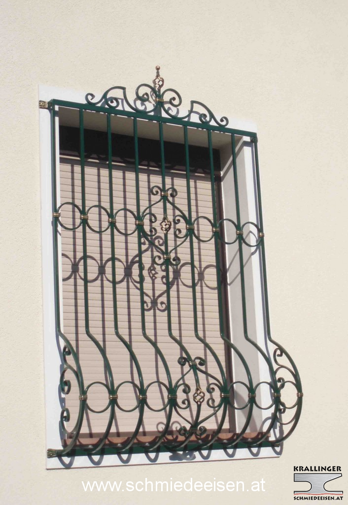 Einbruchsschutz Schmiedeeisen Fenstergitter Stahl