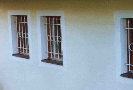 Fenstergitter Stahl Einbruchschutz Schmiedeeisen
