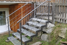 Stahltreppe Unterkonstruktion