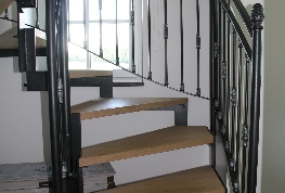 Treppengeländer Eisen Unterkonstruktion