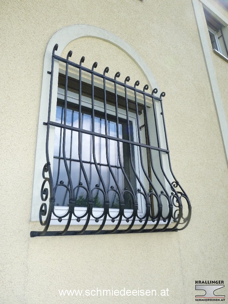 Einbruchsgitter Fenstergitter Schmiedeeisen