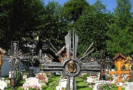 Grab Kreuz Schmiedeeisen Stahl Grabkreuz