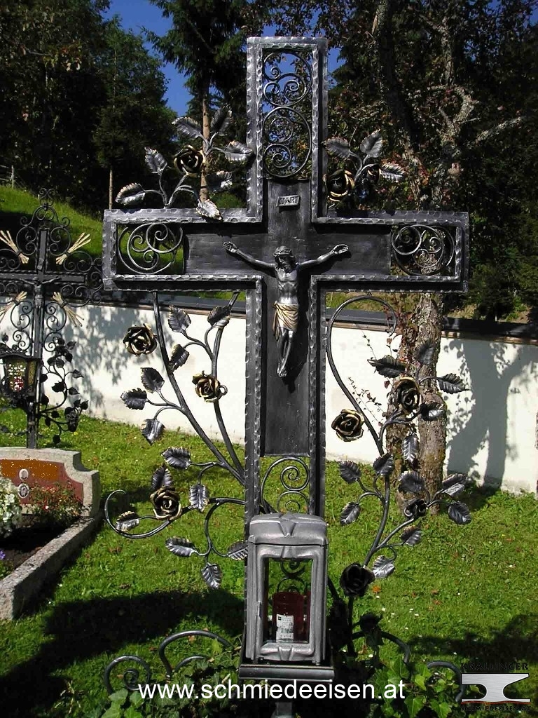 Grabkreuz Metall Kreuz Grab Stahl