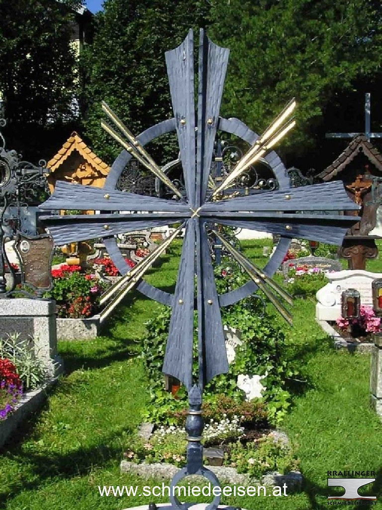 Grabkreuz Schmiedeeisen Kreuz Stahl