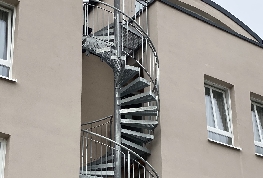 Stahltreppe Wendeltreppe